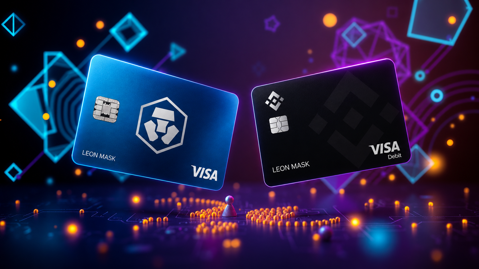 Tarjeta Binance vs Crypto.com : El Duelo de los Gigantes en 2025