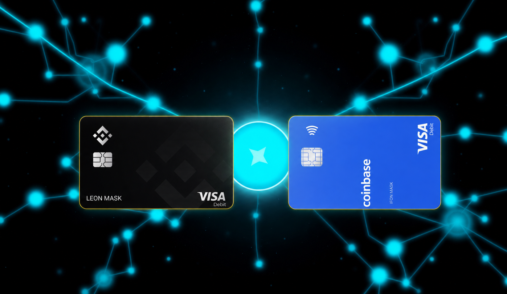 Binance Card vs Coinbase Card : comparatif complet 2026