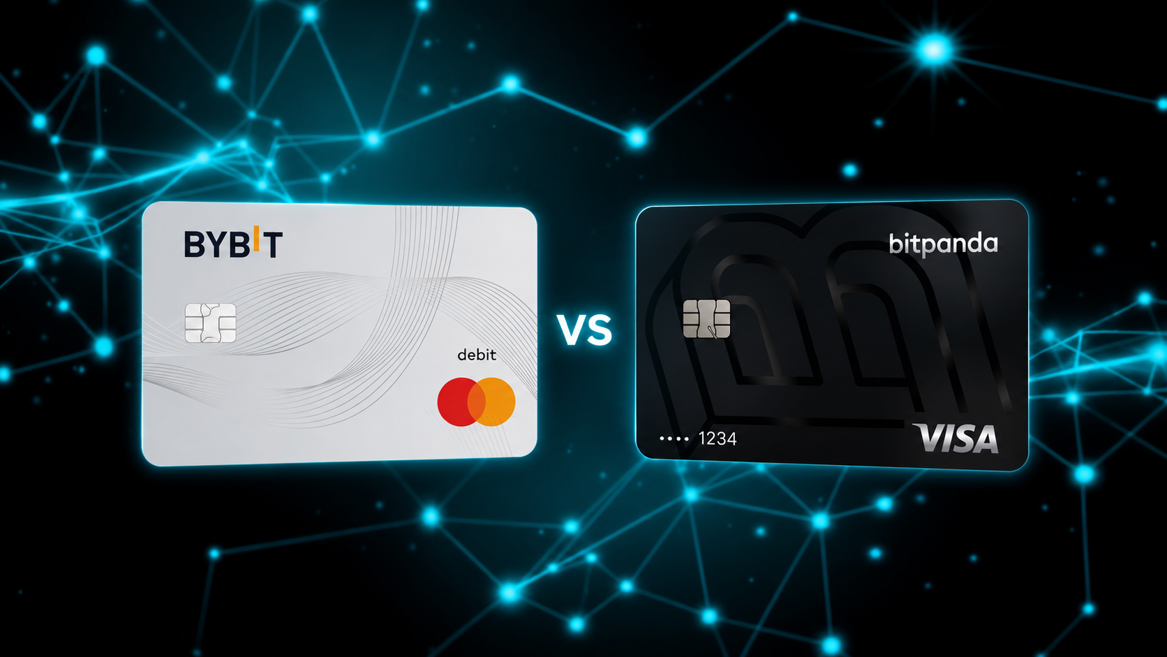 Bitpanda Card vs Bybit Card : comparatif complet 2026