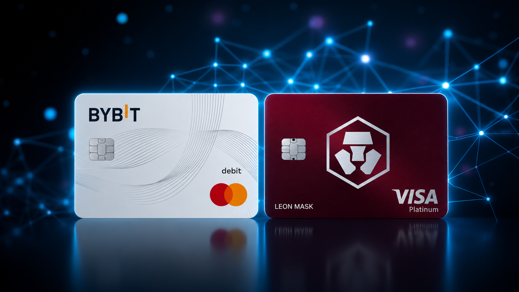 Bybit Card vs Crypto.com Ruby Steel : comparatif complet 2026