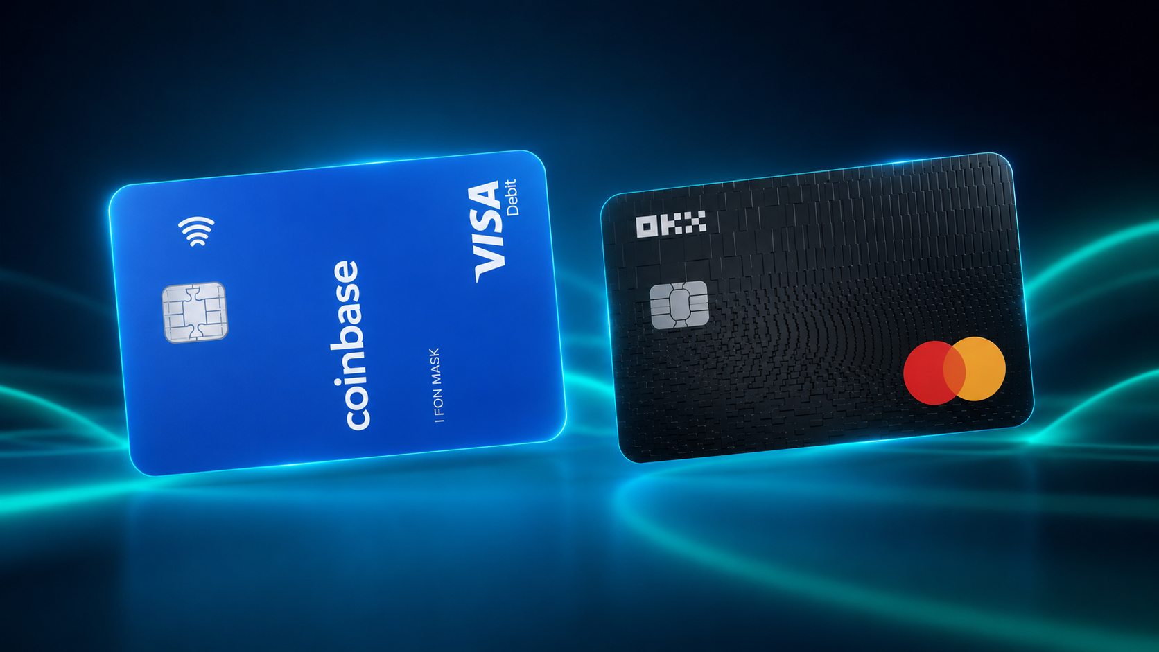 Coinbase Card vs OKX Card: vollständiger Vergleich 2026