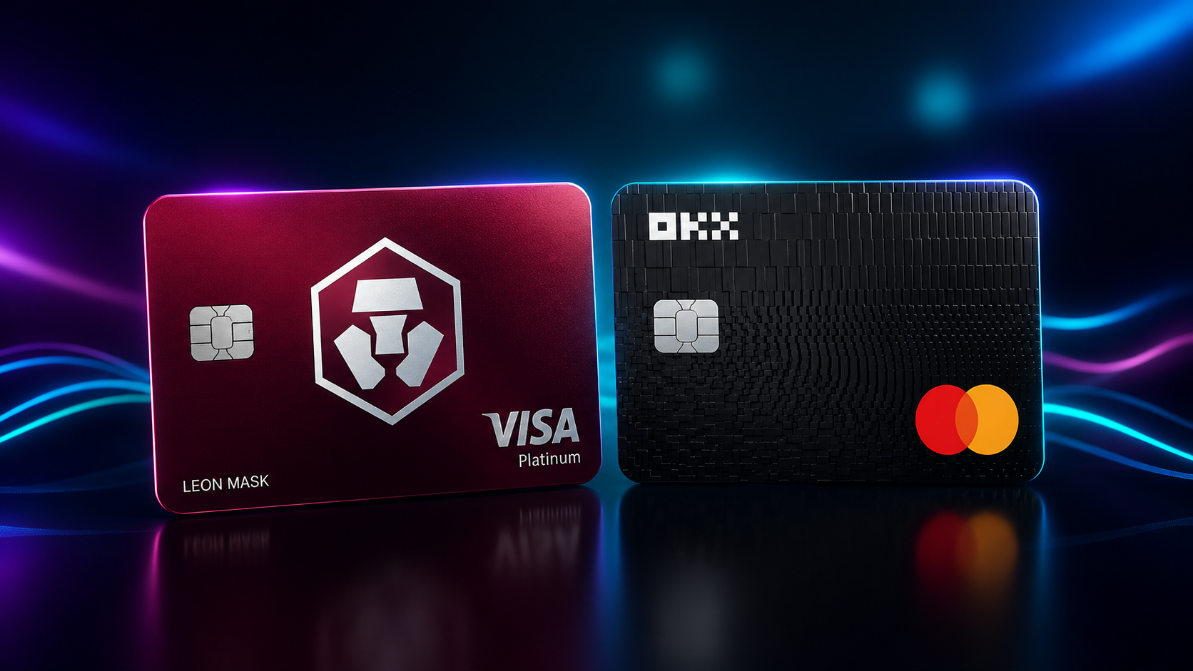 Crypto.com Ruby Steel vs OKX Card: full comparison 2026