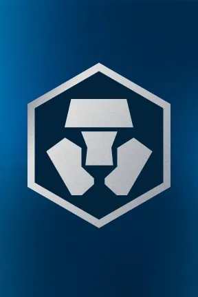 Carte physique Midnight Blue de Crypto.com, vue de face