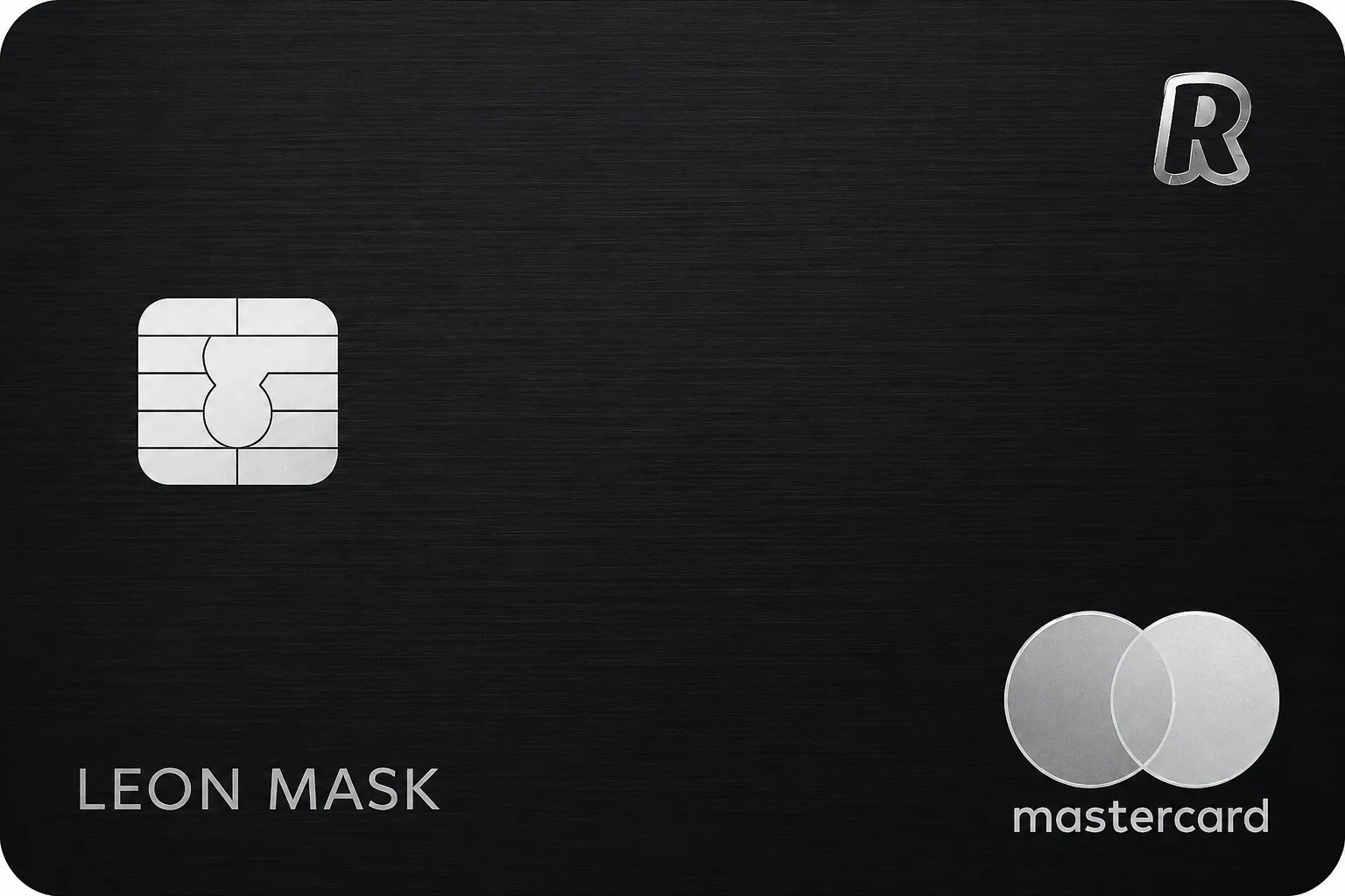 Revolut Metal physical card by Revolut, front view